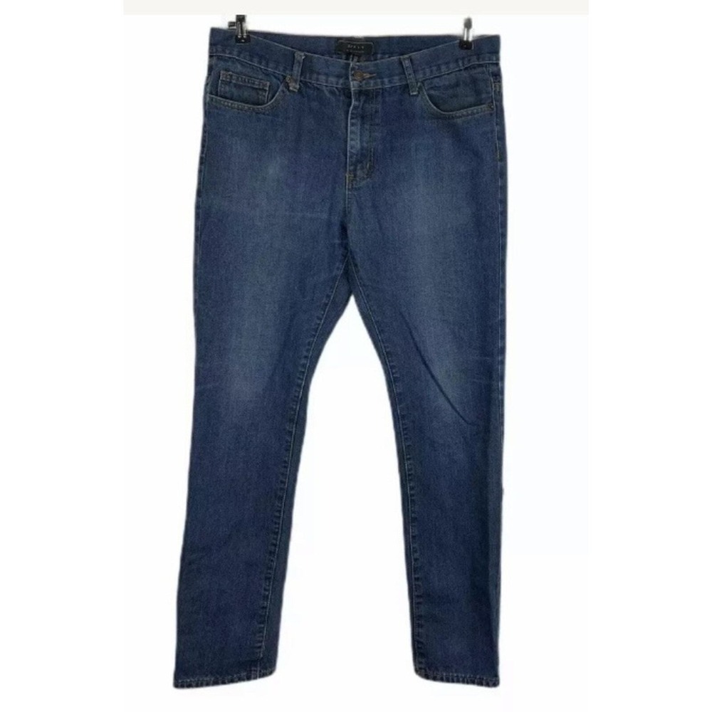 21 Men Jeans Mens 36/32 Blue Denim Straight Leg Pants Casual Classic Everyday